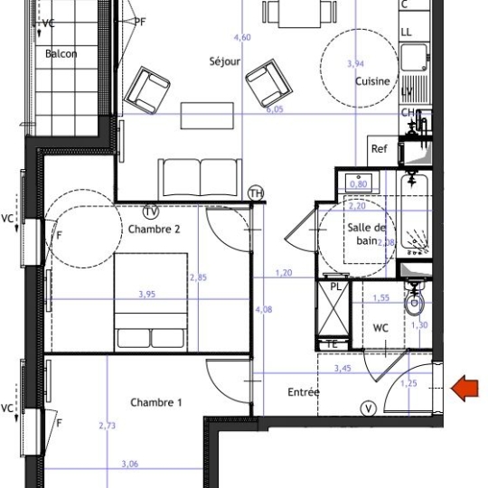  Annonces CLAMART : Appartement | VITRY-SUR-SEINE (94400) | 62 m2 | 346 000 € 